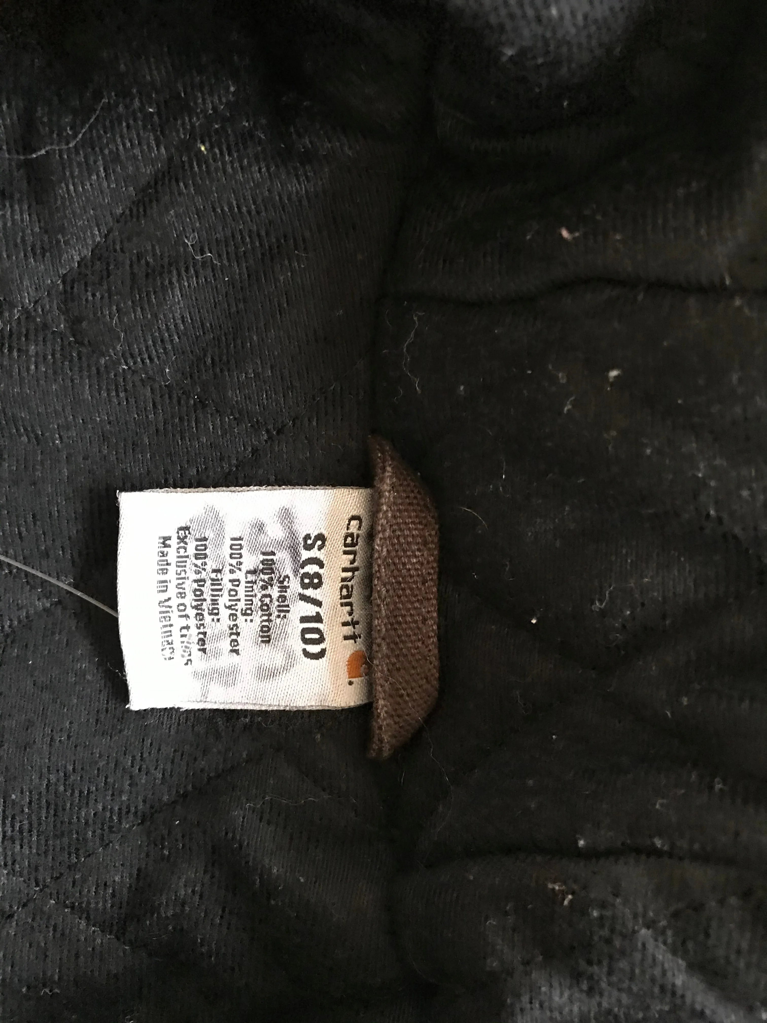 Carhartt Hooded Women’s Vintage Brown Jacket
