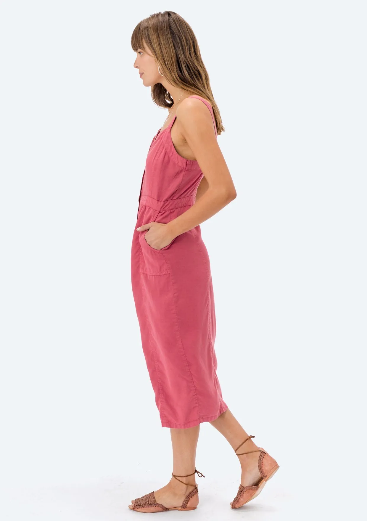 Cecelia Button Front Dress
