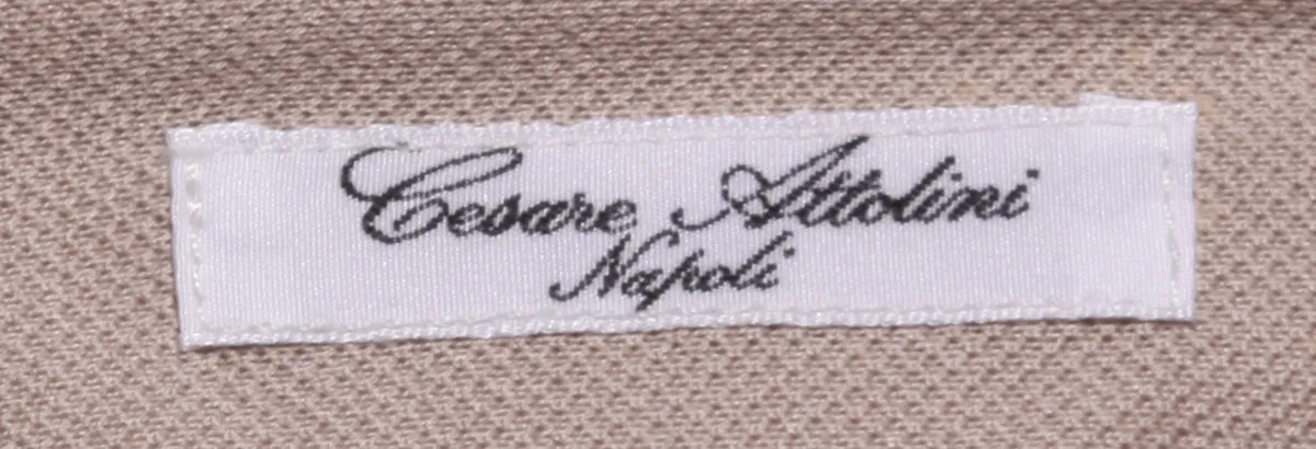 Cesare Attolini Light Brown Shirt - Slim