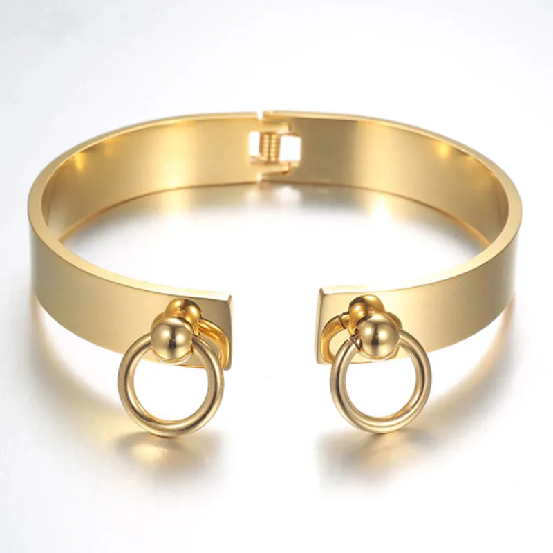 CIRQUE OPEN HINGED CUFF BRACELET