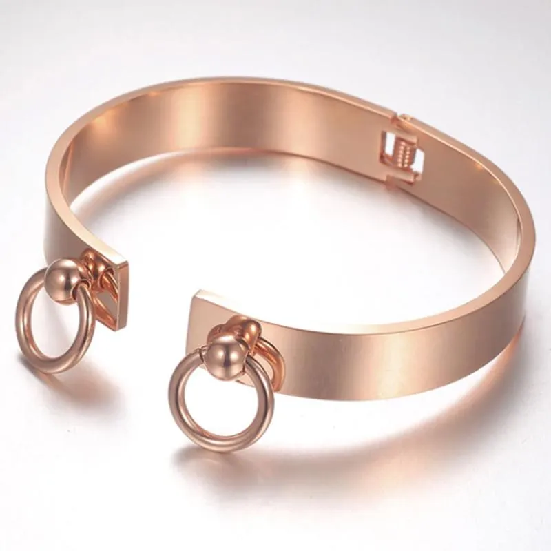 CIRQUE OPEN HINGED CUFF BRACELET
