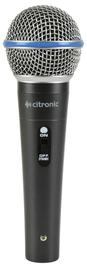 Citronic DM15 Dynamic Microphone with Carry Case and Lead