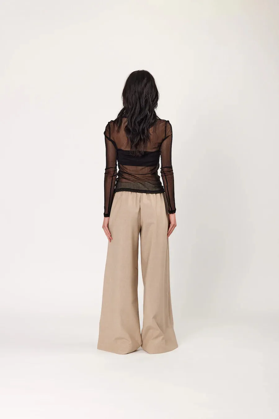 Cleo L/S Top Blk
