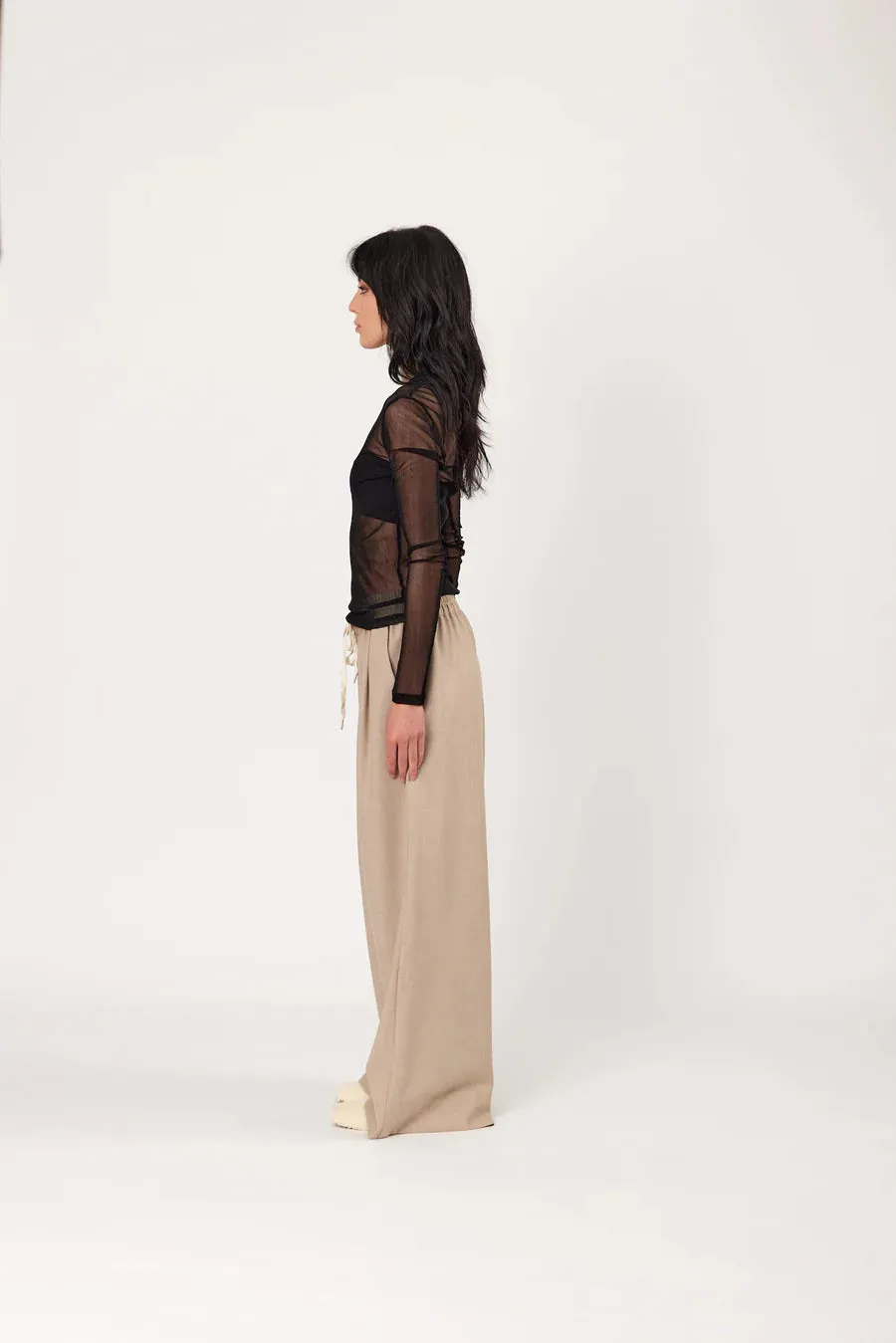 Cleo L/S Top Blk