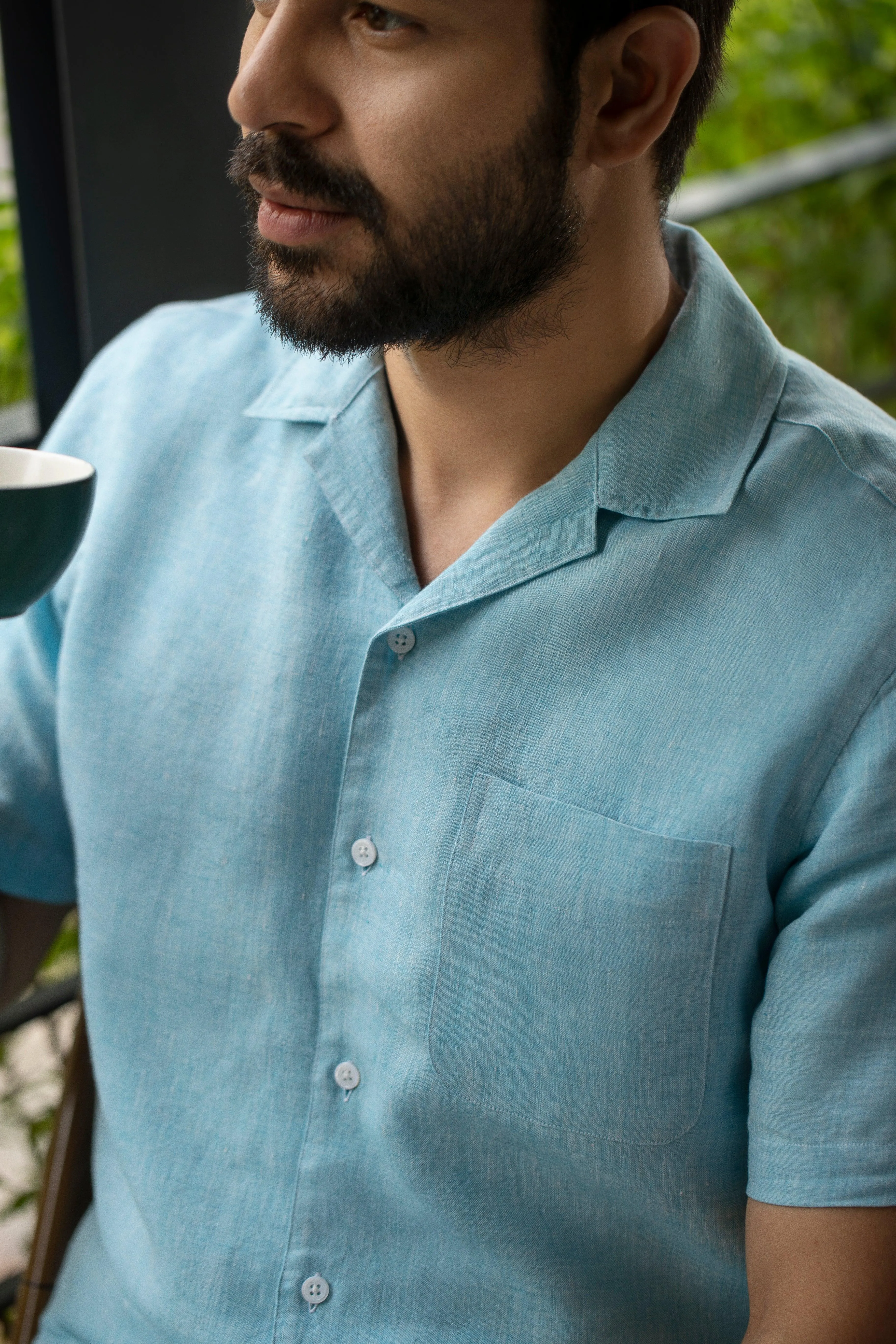 Corfu in Yarn Dyed Linen