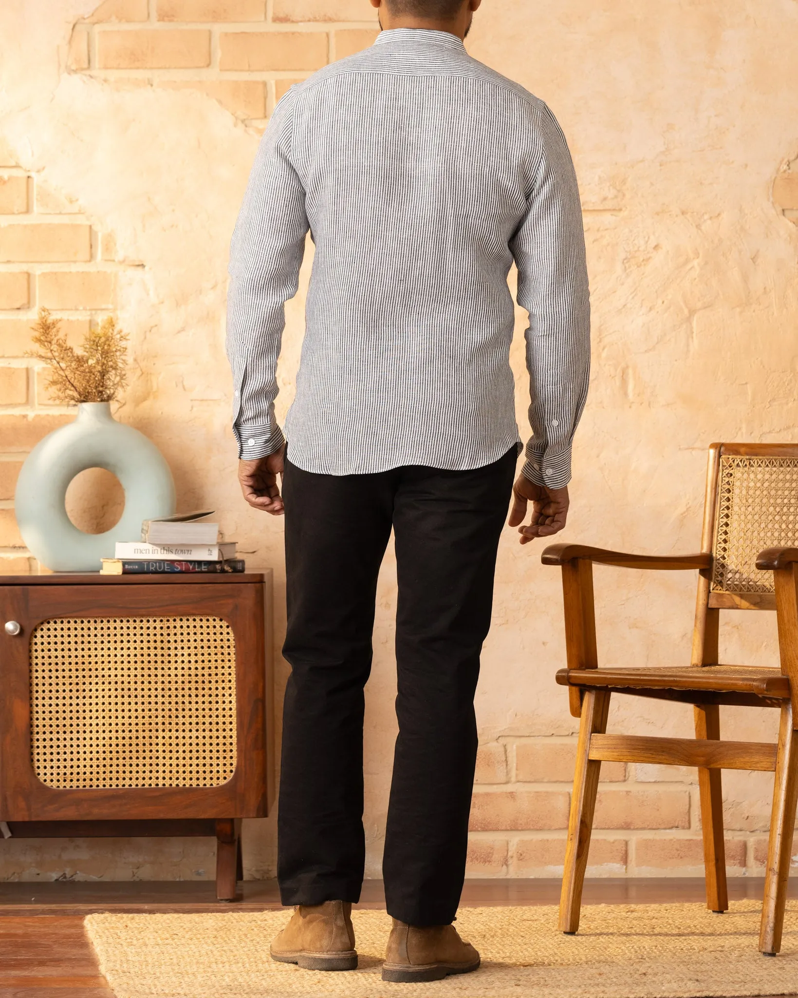 Corfu in Yarn Dyed Linen