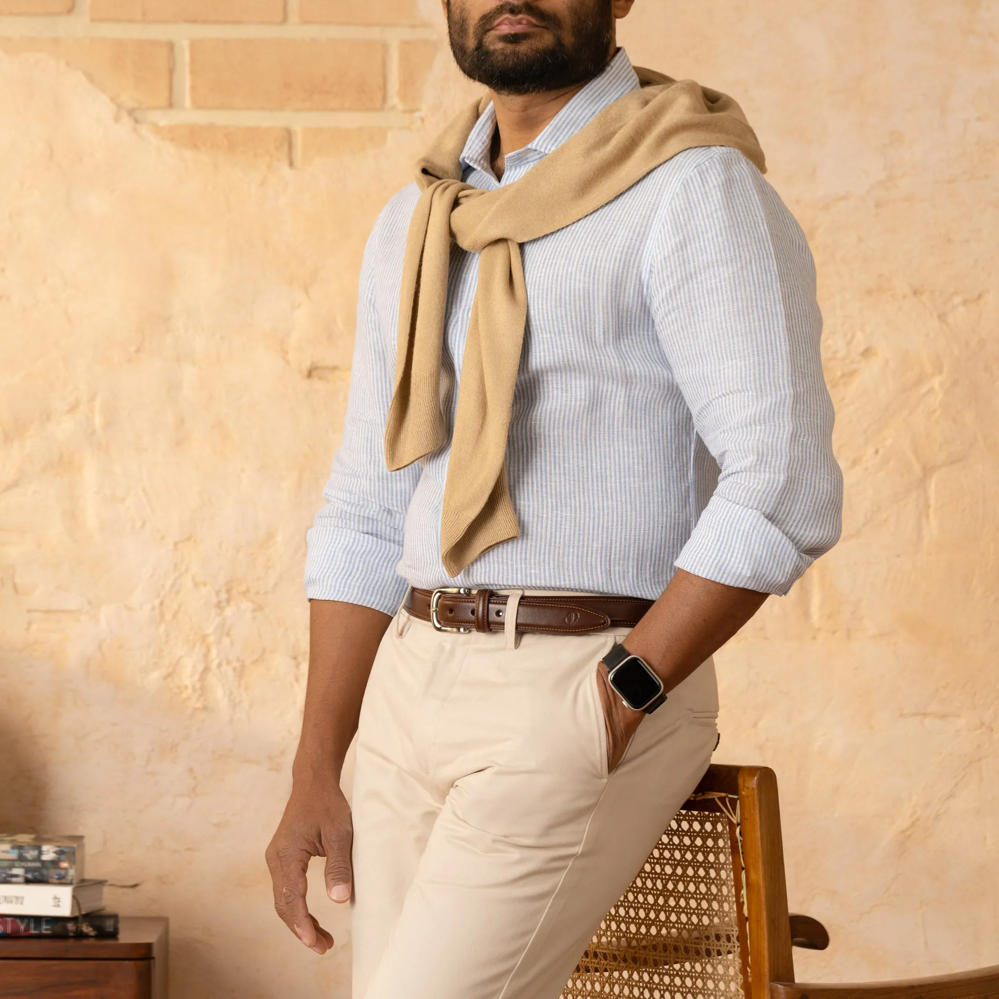 Corfu in Yarn Dyed Linen