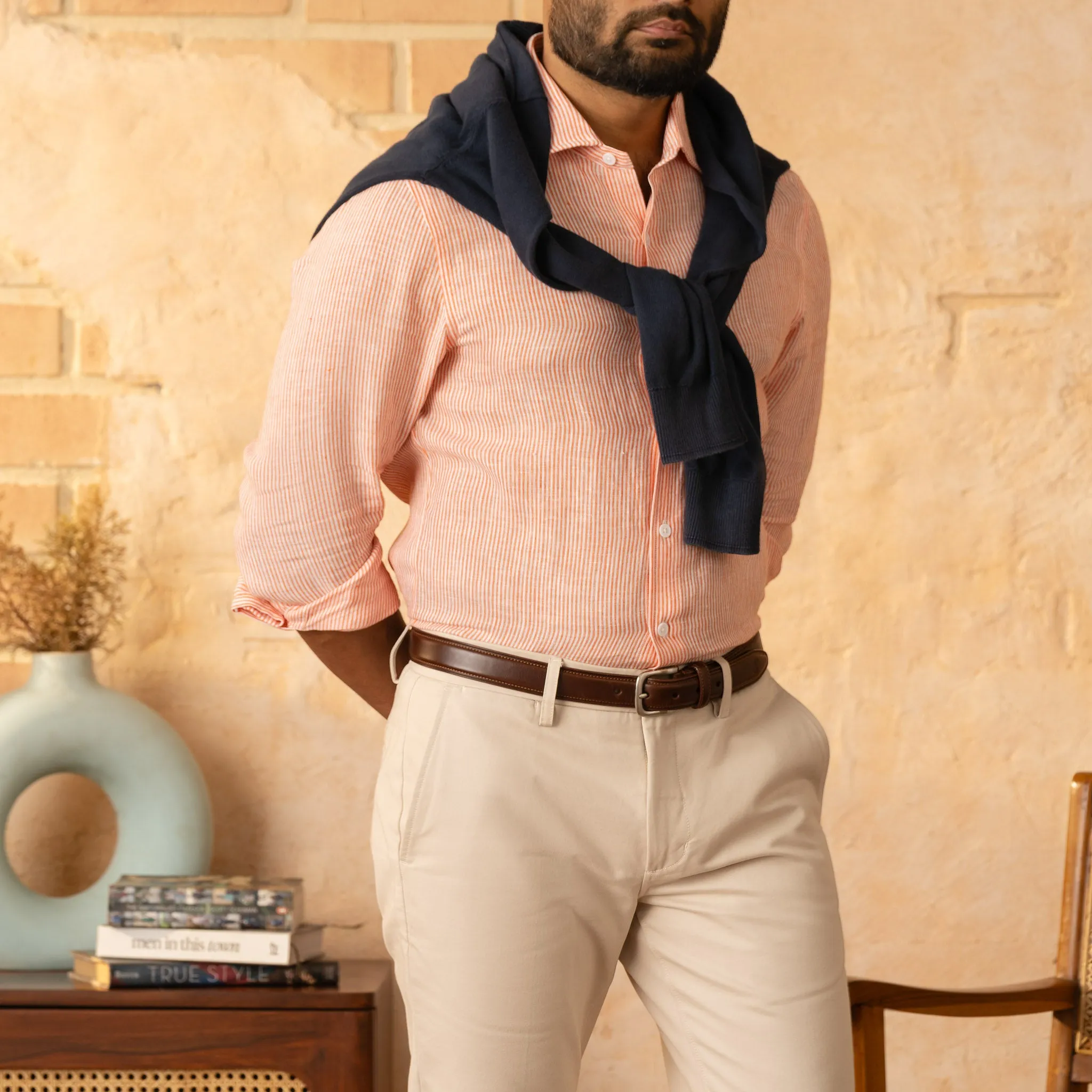 Corfu in Yarn Dyed Linen