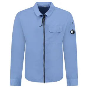 CP COMPANY LENS OVERSHIRT SKY BLUE