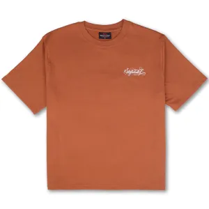 CREATIVE EXPRESSION TEE (BROWN)