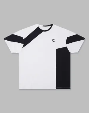 CRONOS BACK LOGO OVERSIZE T-SHIRTS【WHITE】