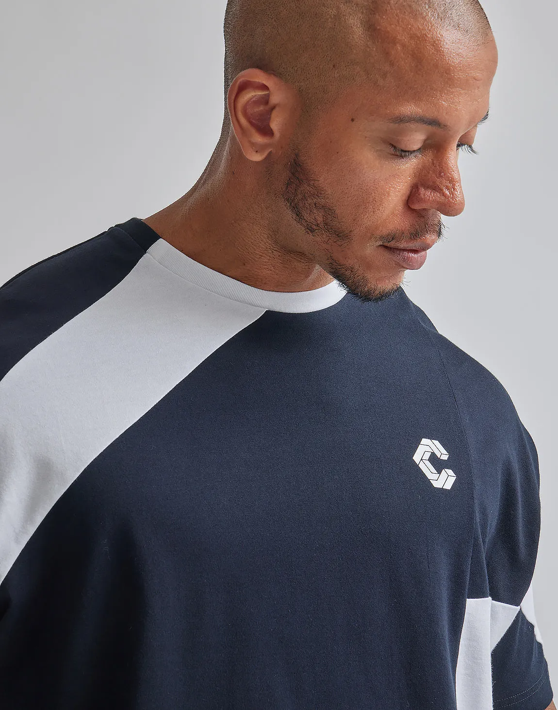 CRONOS BACK LOGO OVERSIZE T-SHIRTS【WHITE】