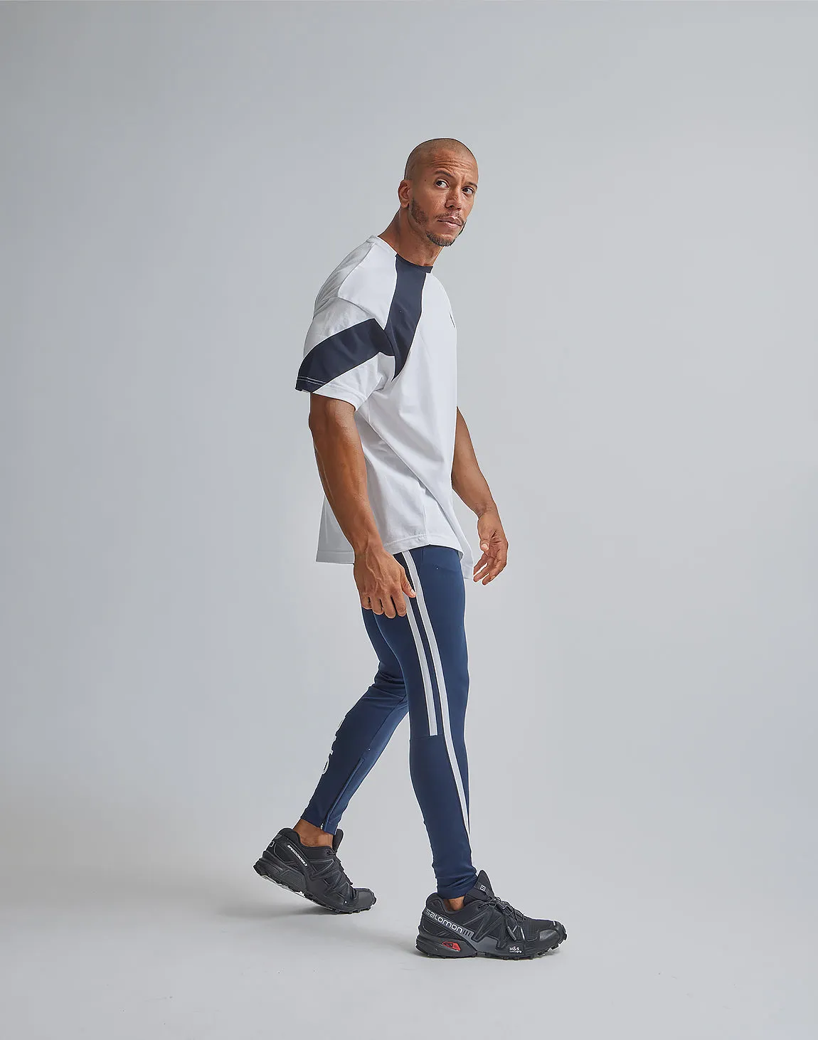 CRONOS BACK LOGO OVERSIZE T-SHIRTS【WHITE】