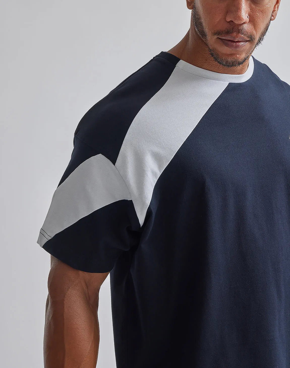 CRONOS BACK LOGO OVERSIZE T-SHIRTS【WHITE】