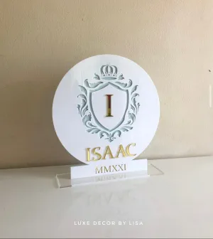 Custom Layered Acrylic Freestading Sign