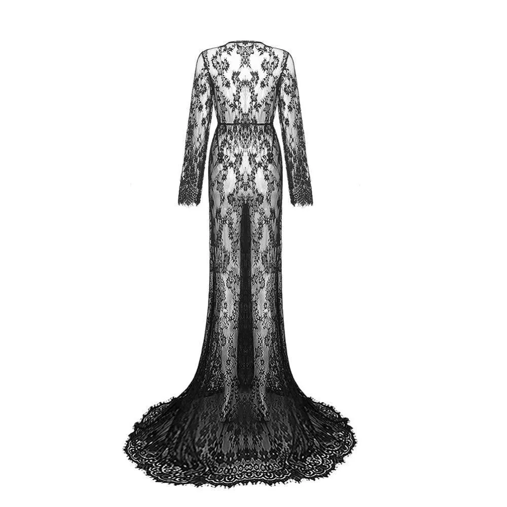 Dark Temptation See-Through Dress