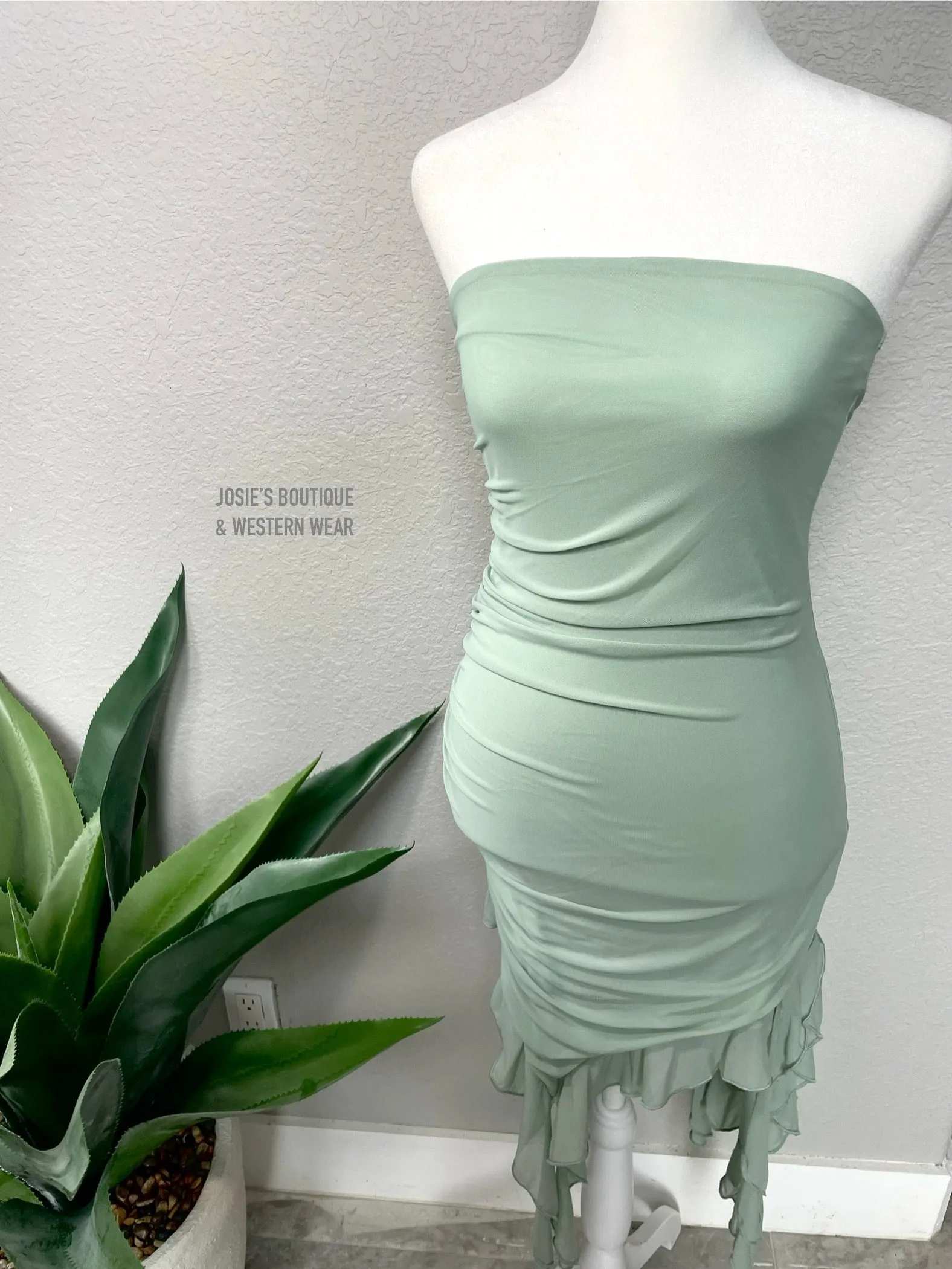 Devanie Ruffle Dress
