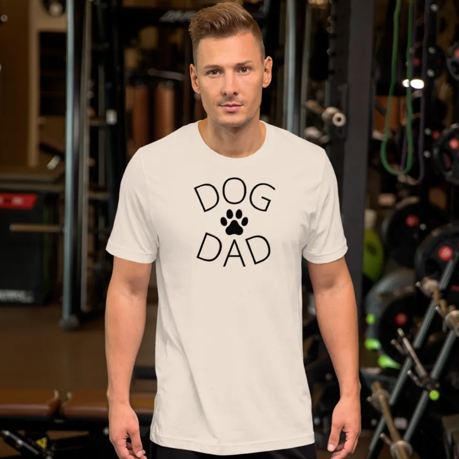 Dog Dad T-Shirts - Light