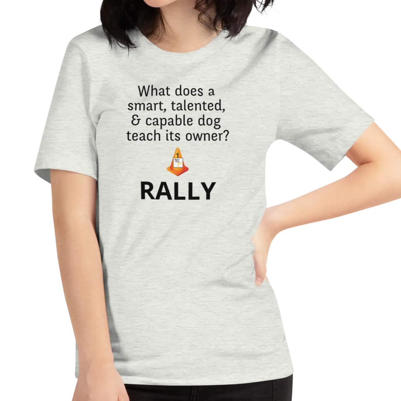 Dog Teaches Rally T-Shirt - Light