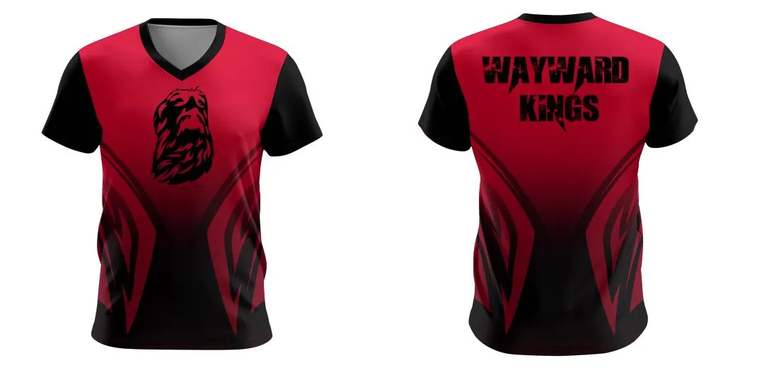 Dragons V Neck Warmup Shirt Design Your Own Custom
