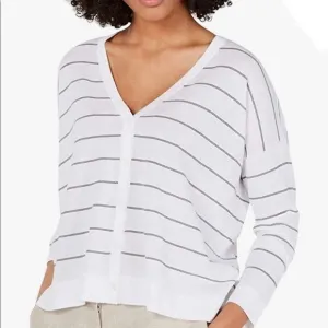 EILEEN FISHER V-Neck Boxy Cardigan size various