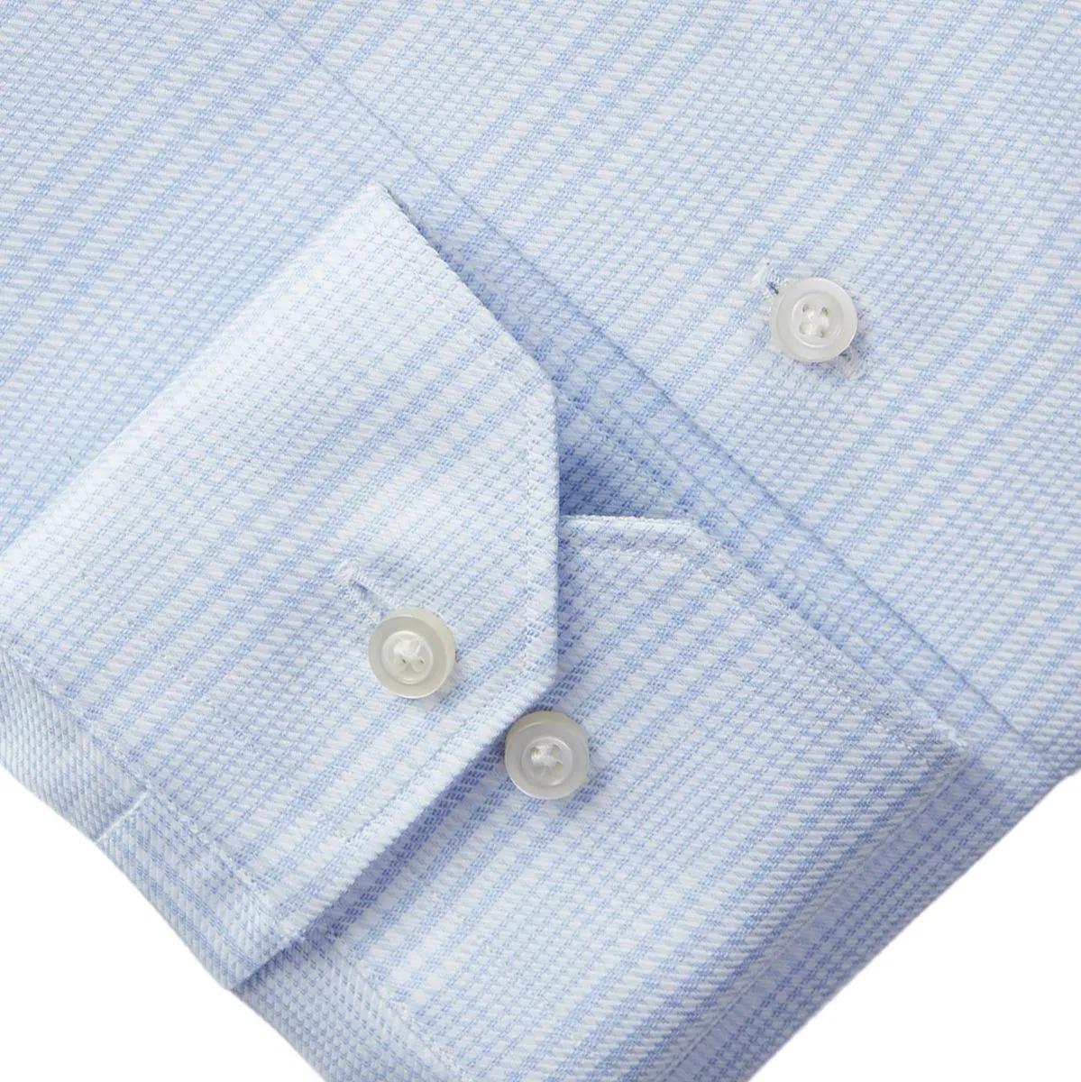 Emanuel Berg Light Blue Check Shirt