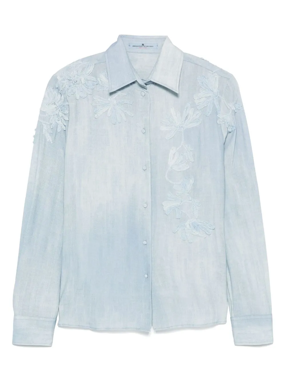 Ermanno Scervino Women's Shirts Clear blue