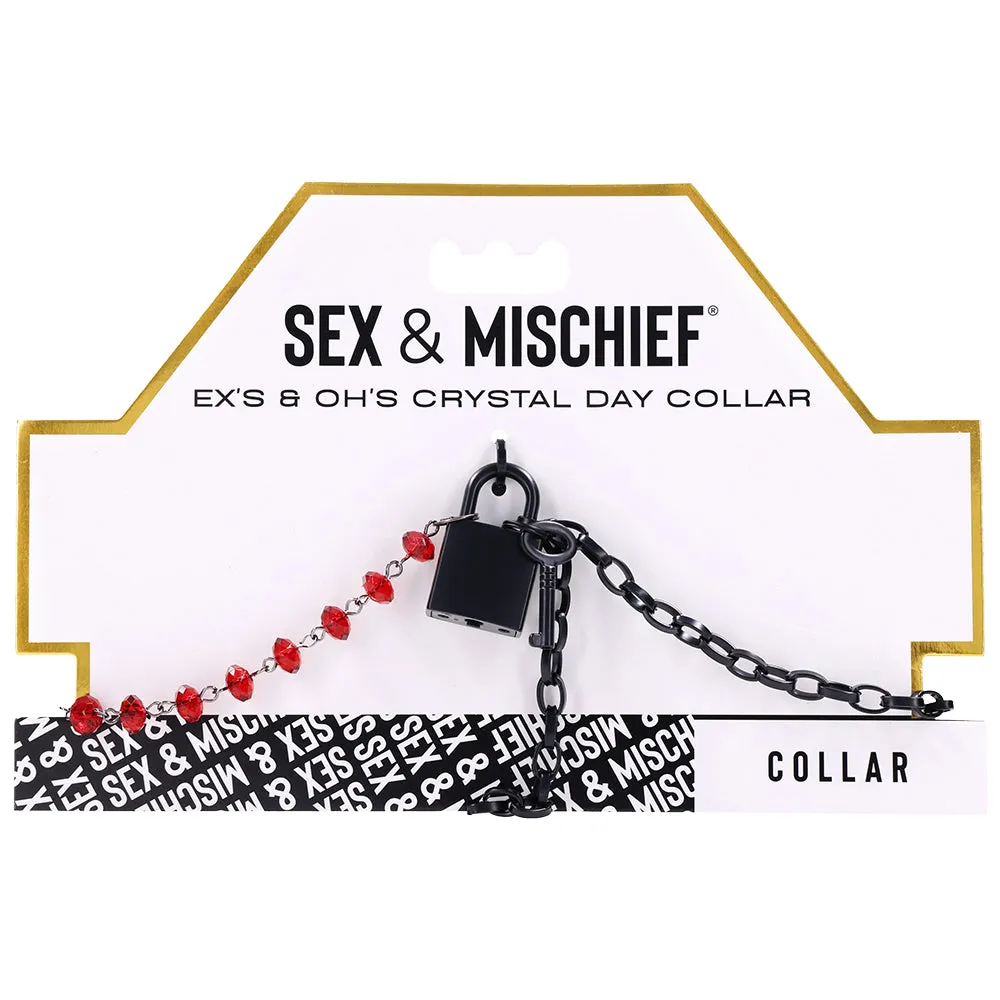 Ex's & Oh's Crystal Day Collar