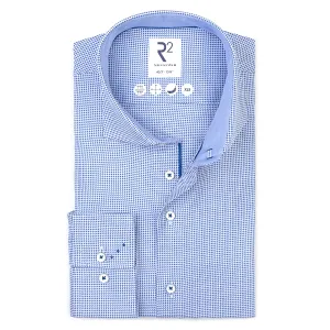 Extra long sleeves. Dobby cotton shirt