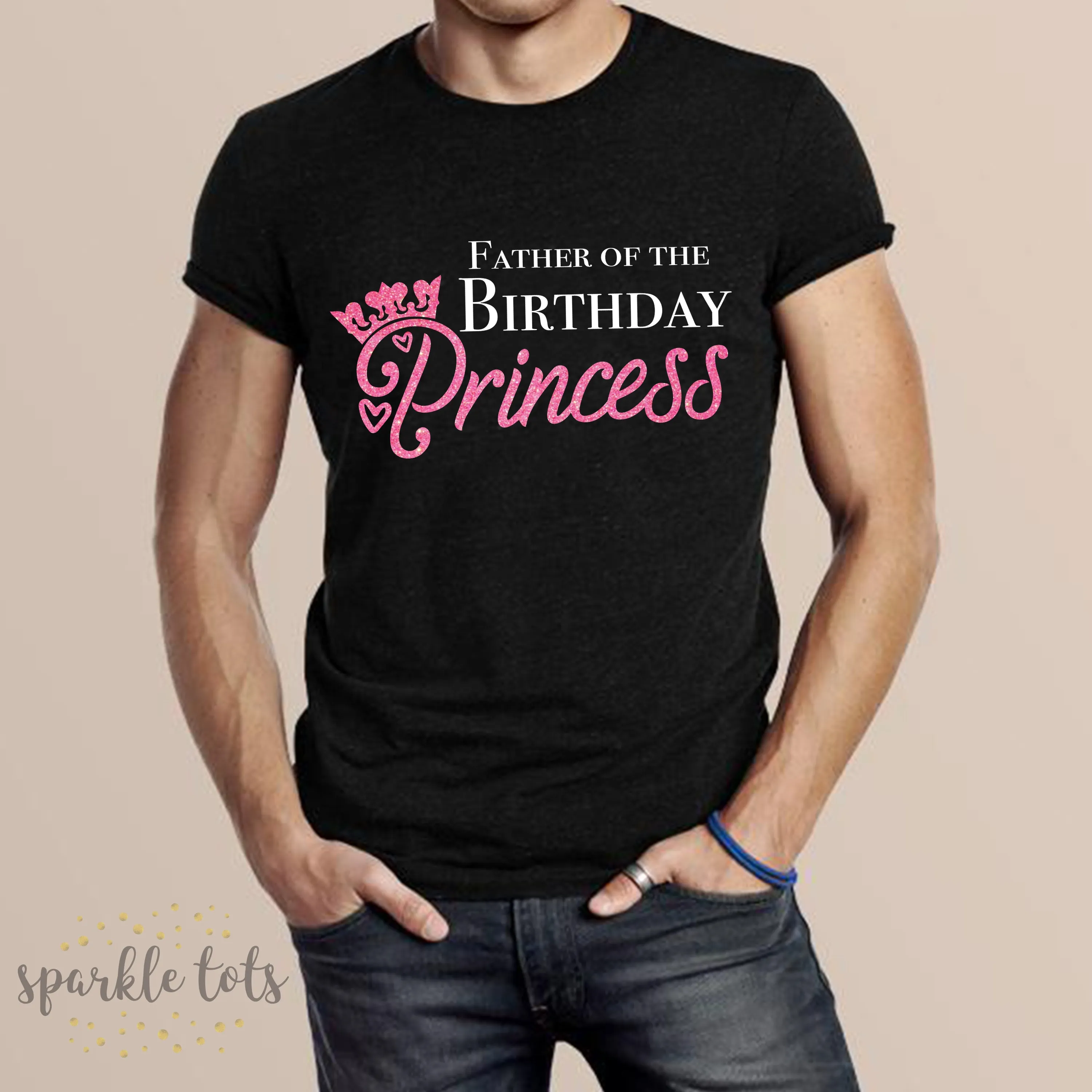Father of the Birthday Girl Shirt | Dad of the Birthday Girl | Mother of the Birthday Princess T-shirt