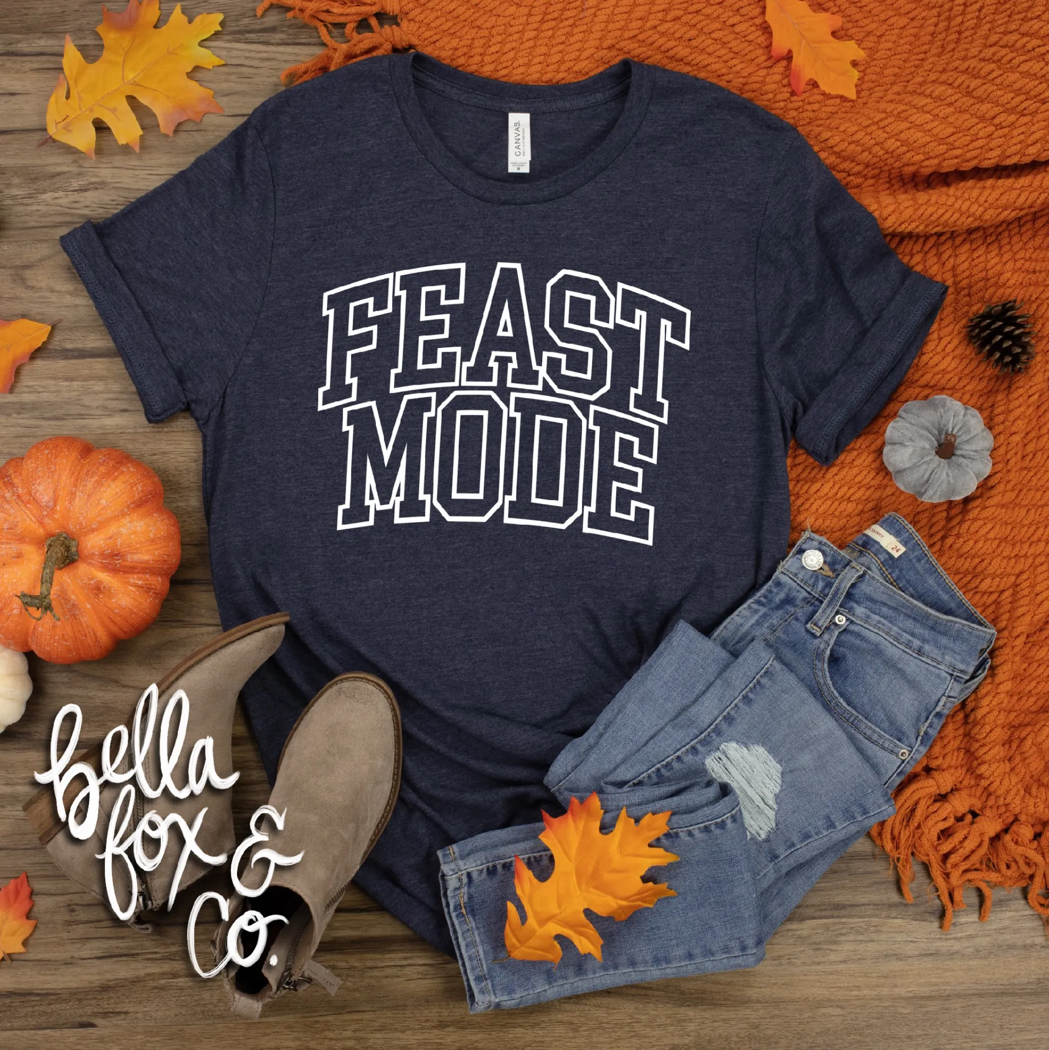 Feast Mode T-Shirt - Thanksgiving **FREE SHIPPING