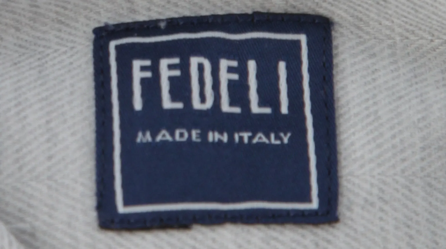 Fedeli Light Gray Shirt - Slim