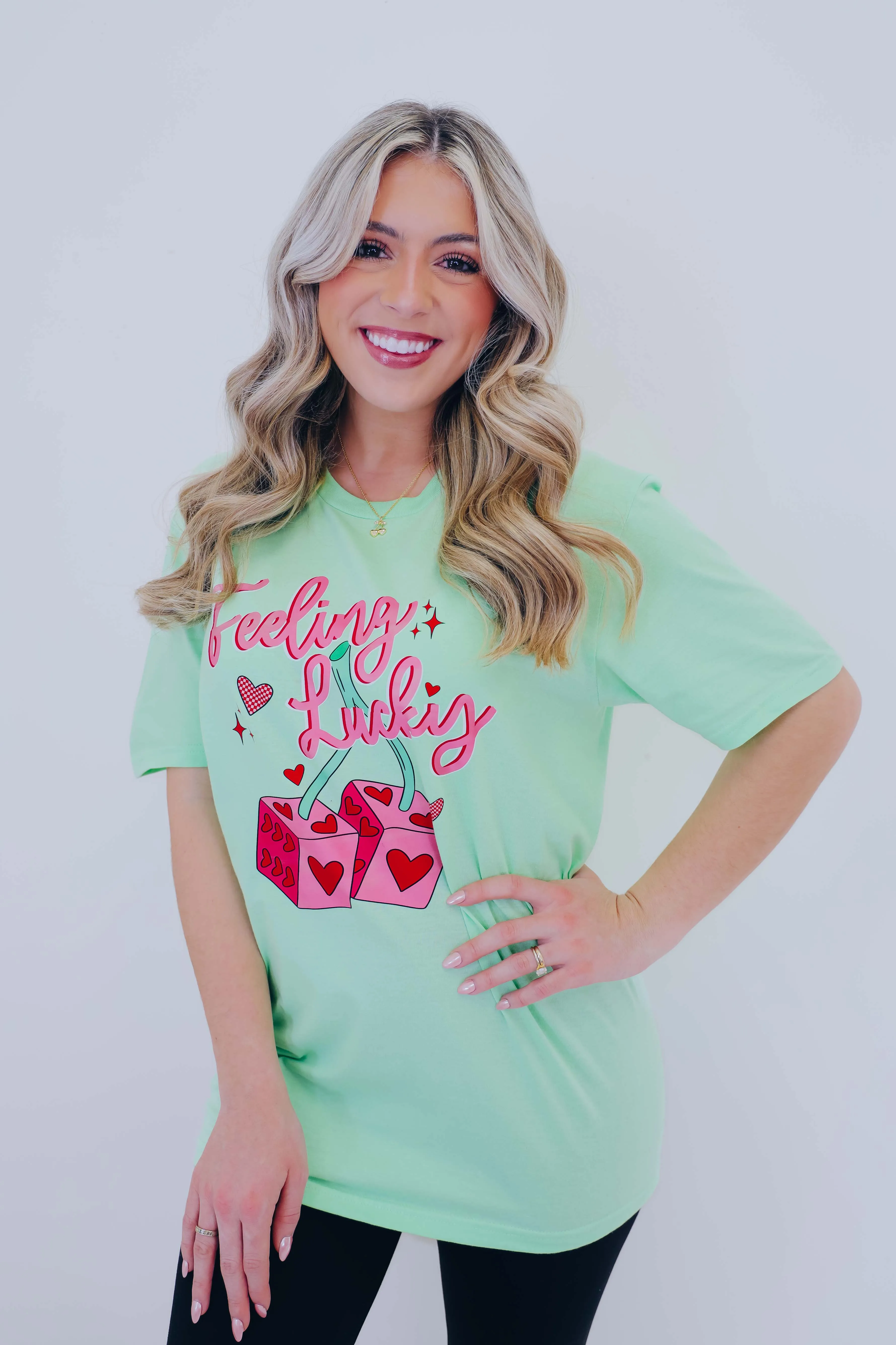 Feeling Lucky Graphic Tee - 3 Colors