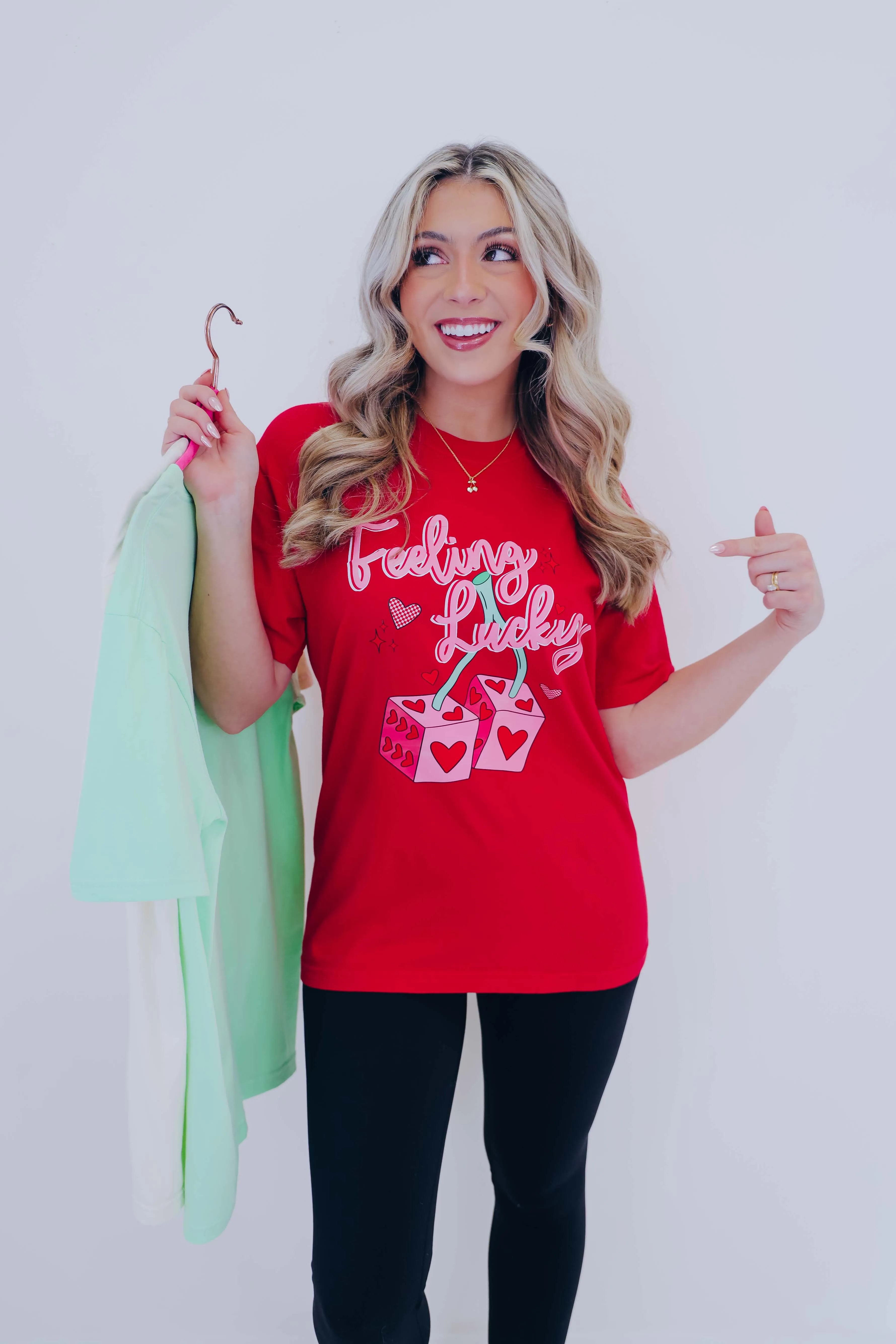 Feeling Lucky Graphic Tee - 3 Colors