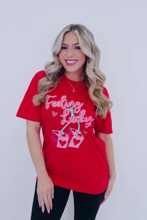 Feeling Lucky Graphic Tee - 3 Colors