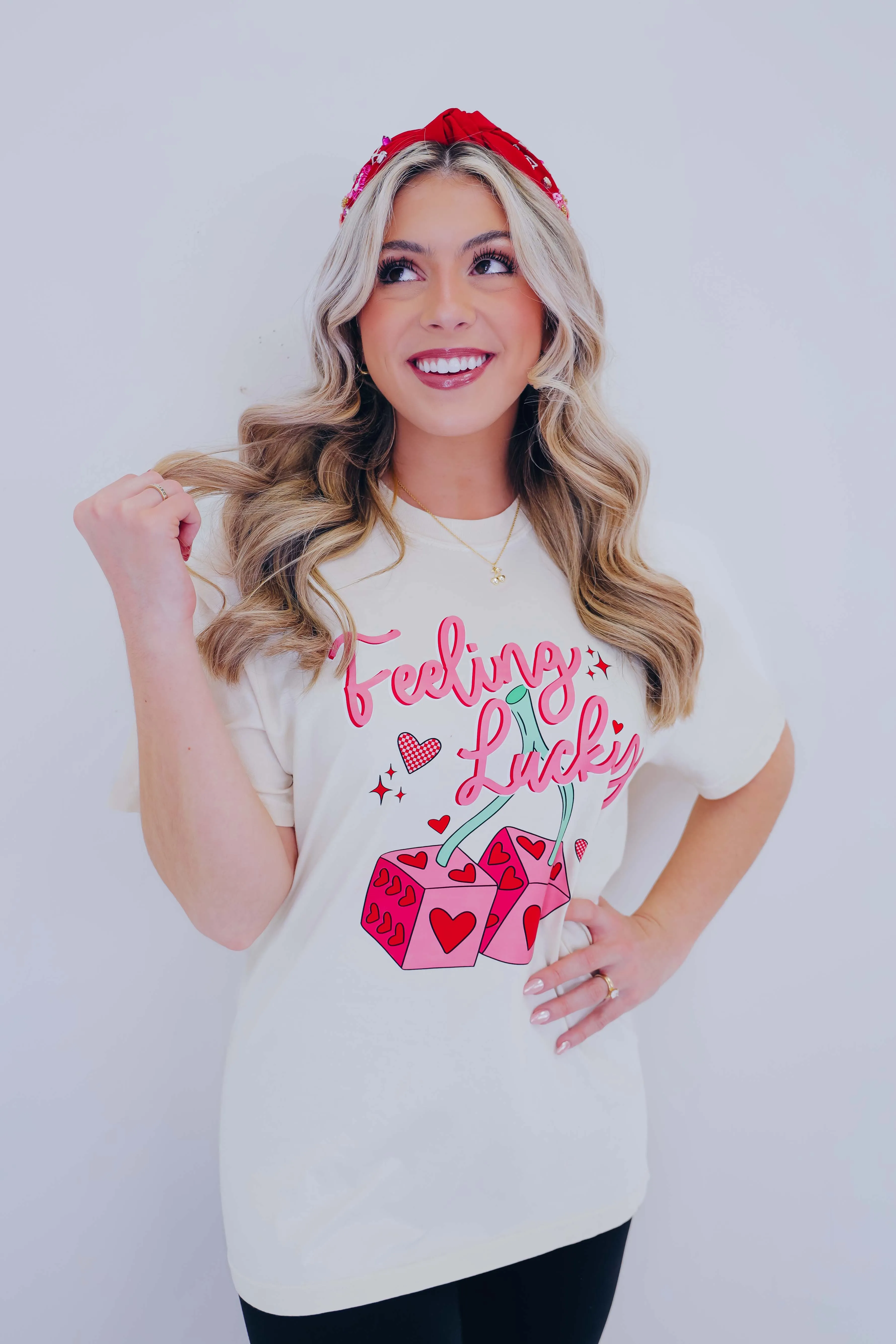 Feeling Lucky Graphic Tee - 3 Colors