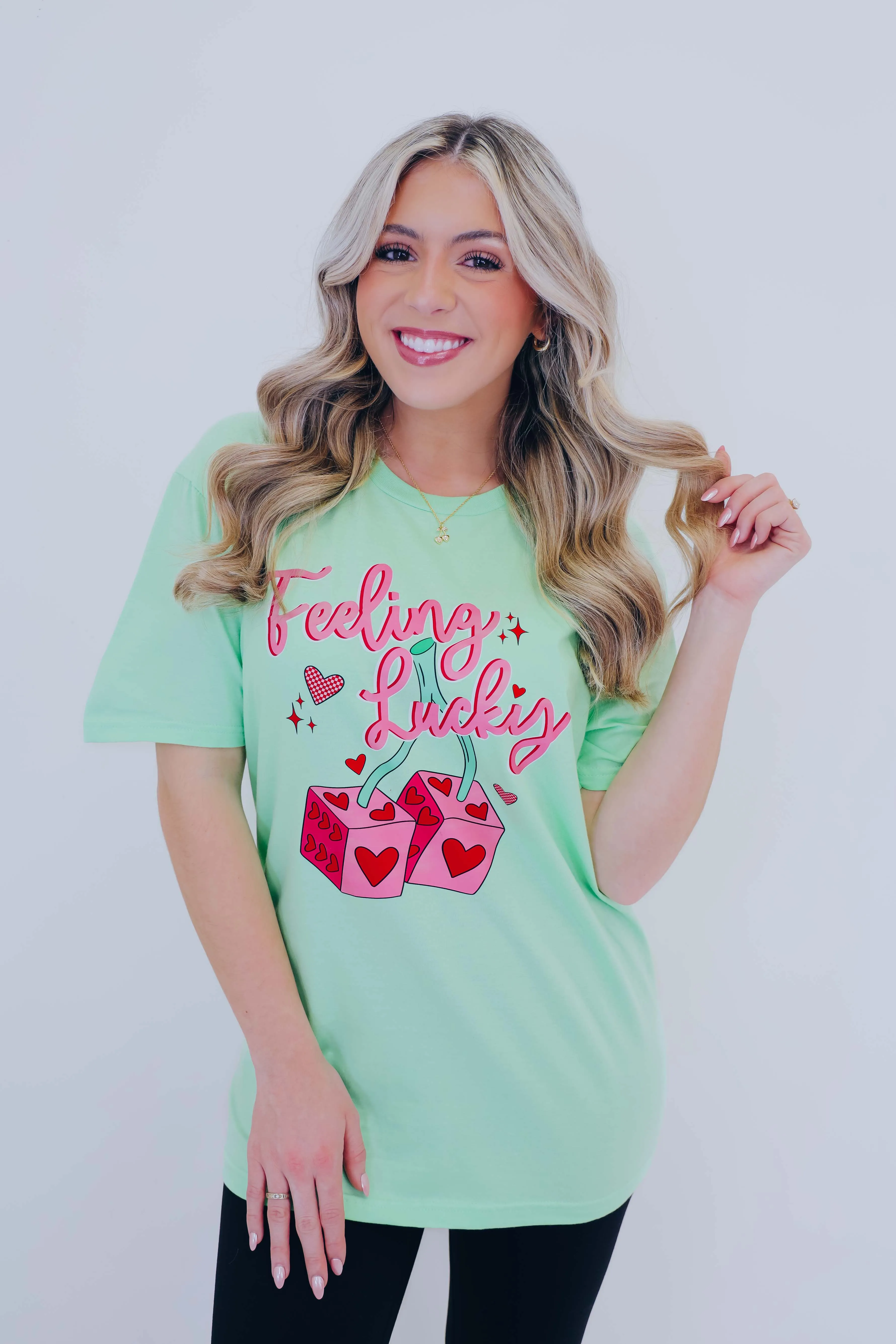 Feeling Lucky Graphic Tee - 3 Colors