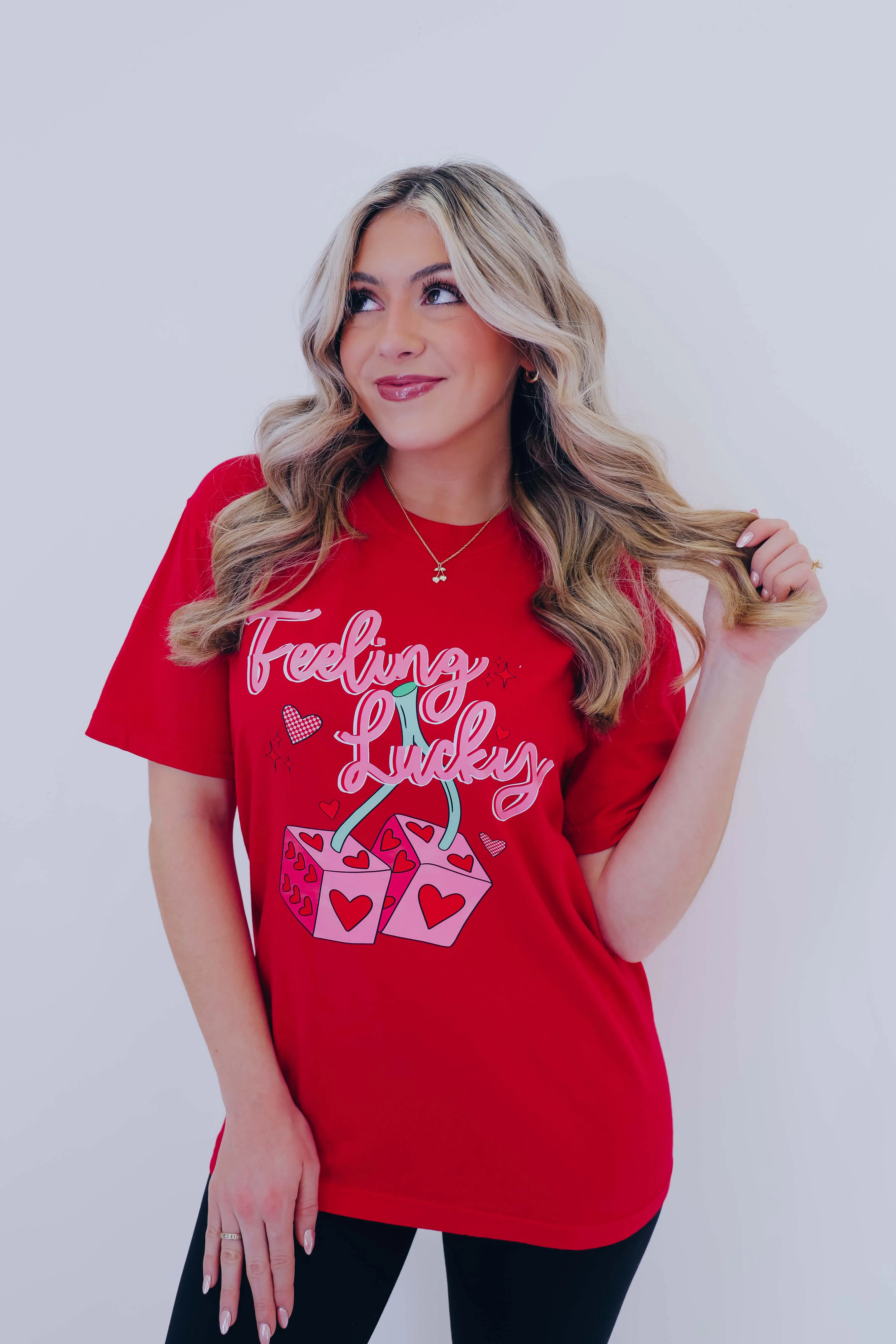 Feeling Lucky Graphic Tee - 3 Colors