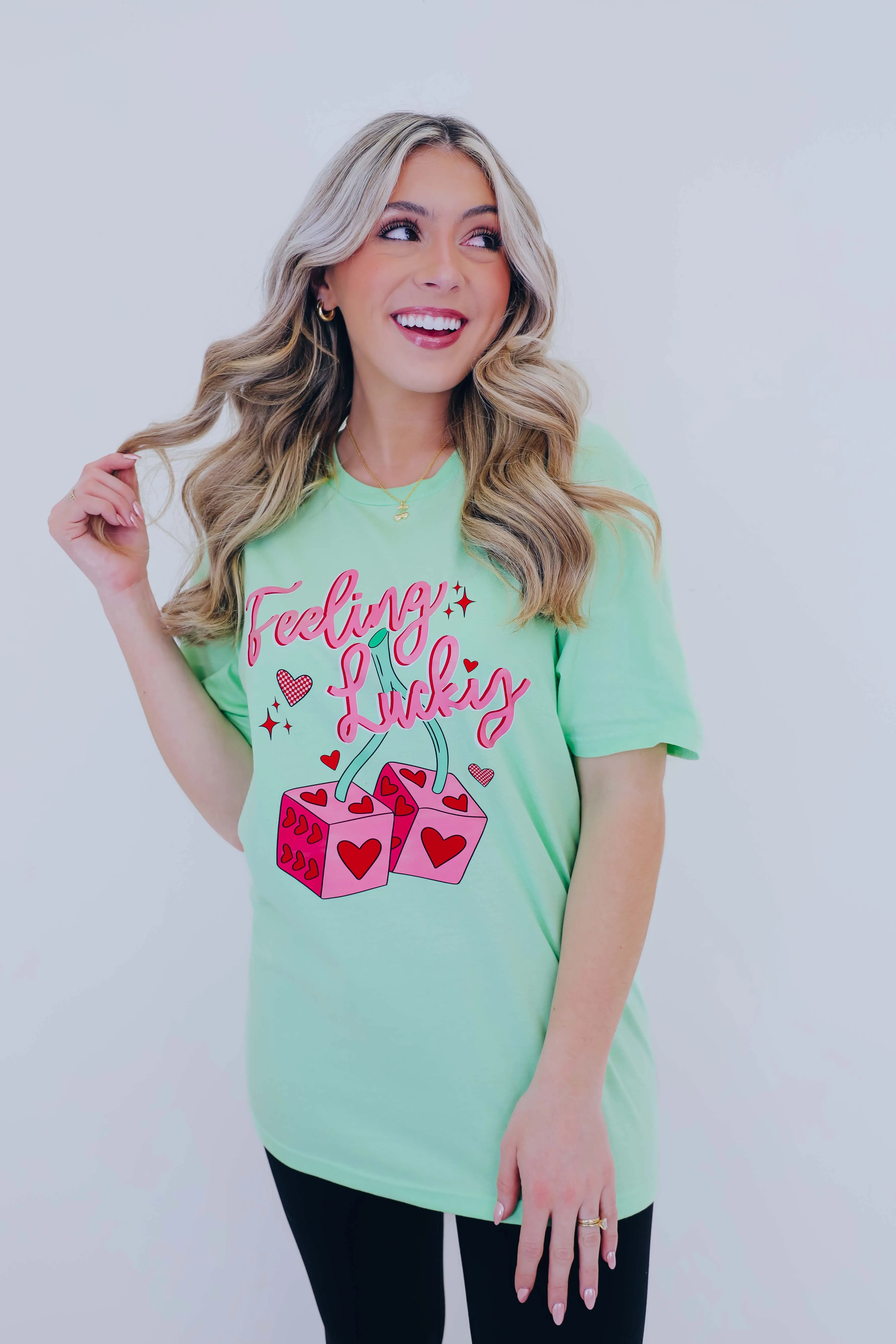 Feeling Lucky Graphic Tee - 3 Colors