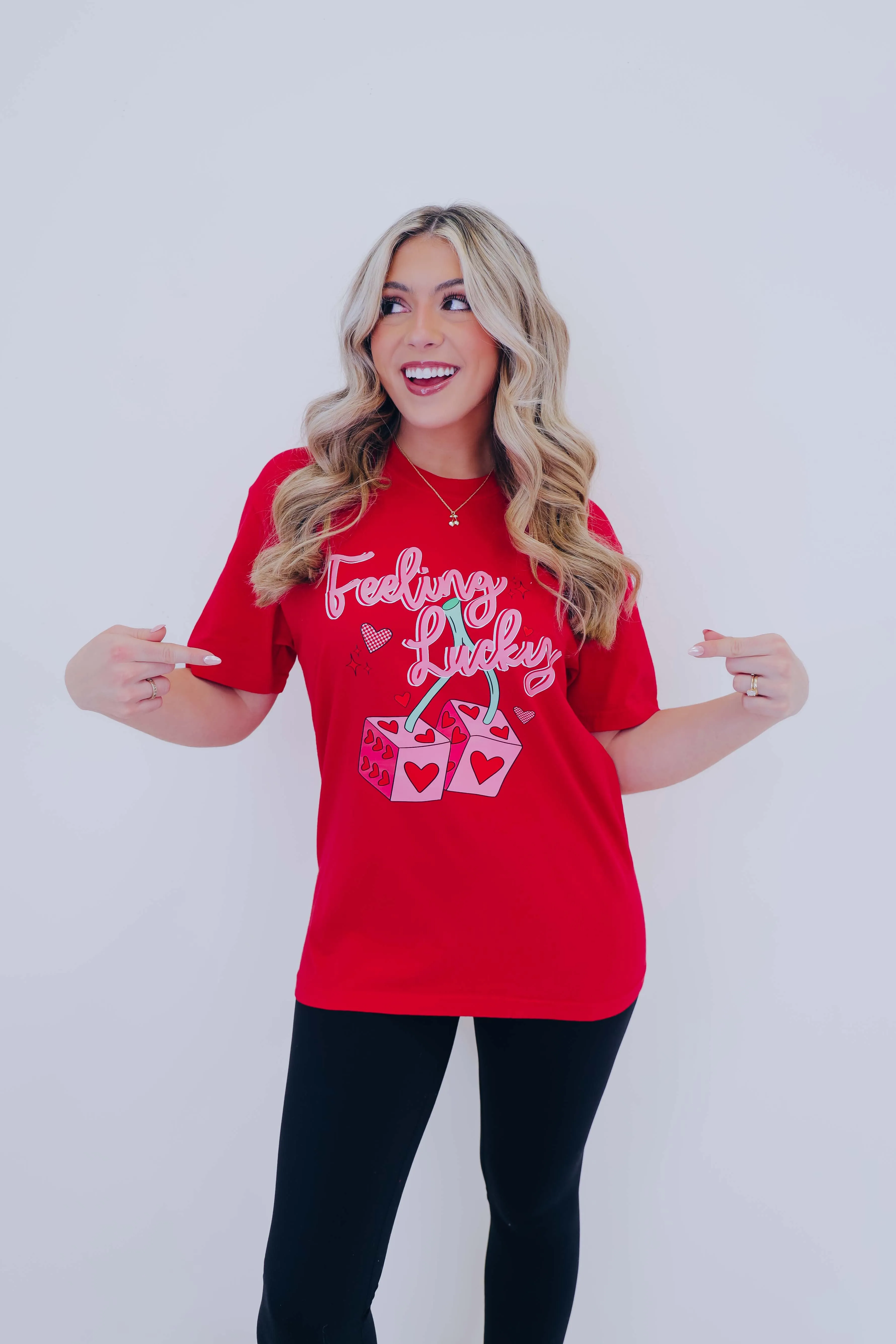Feeling Lucky Graphic Tee - 3 Colors