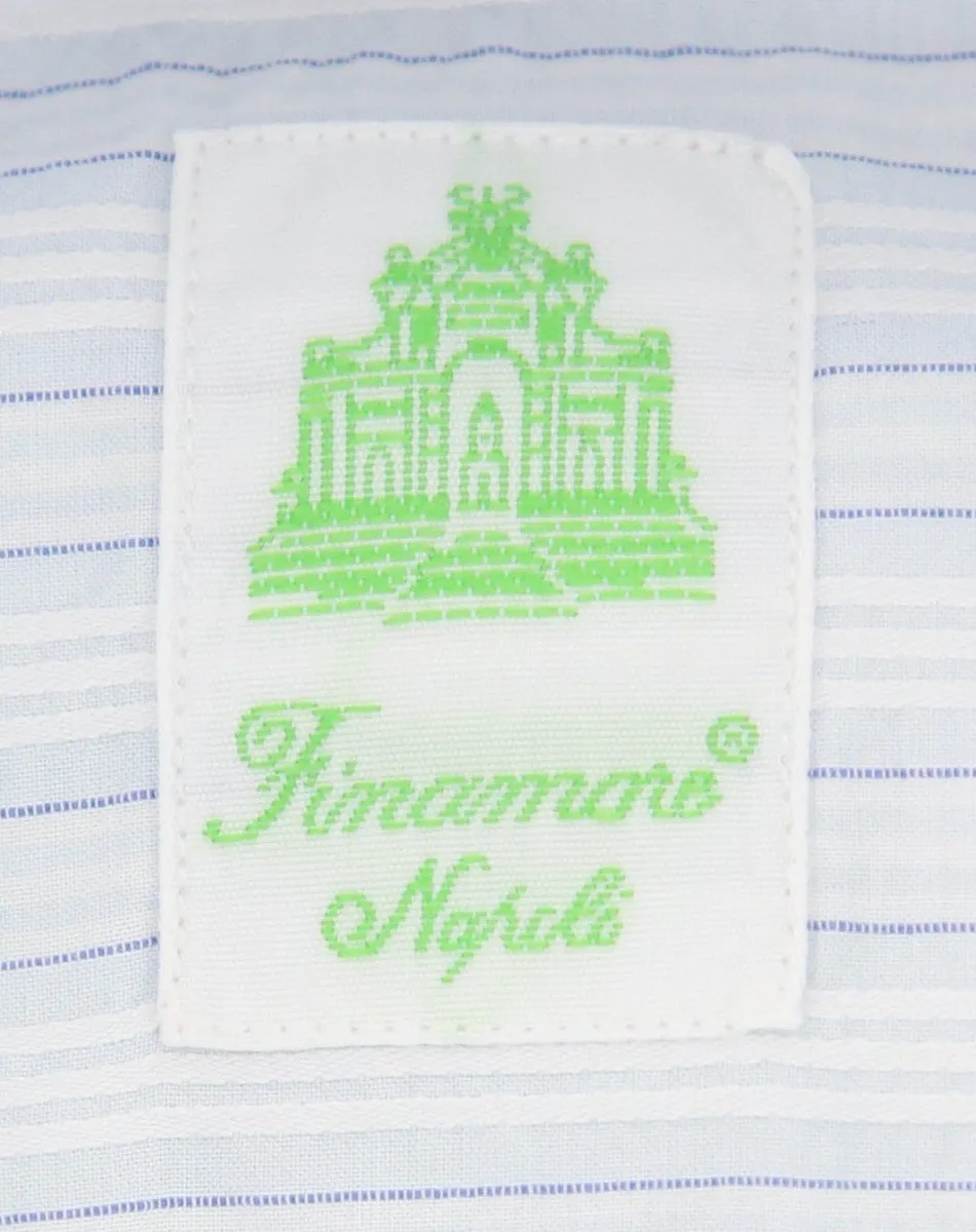 Finamore Napoli Light Blue Shirt - Extra Slim