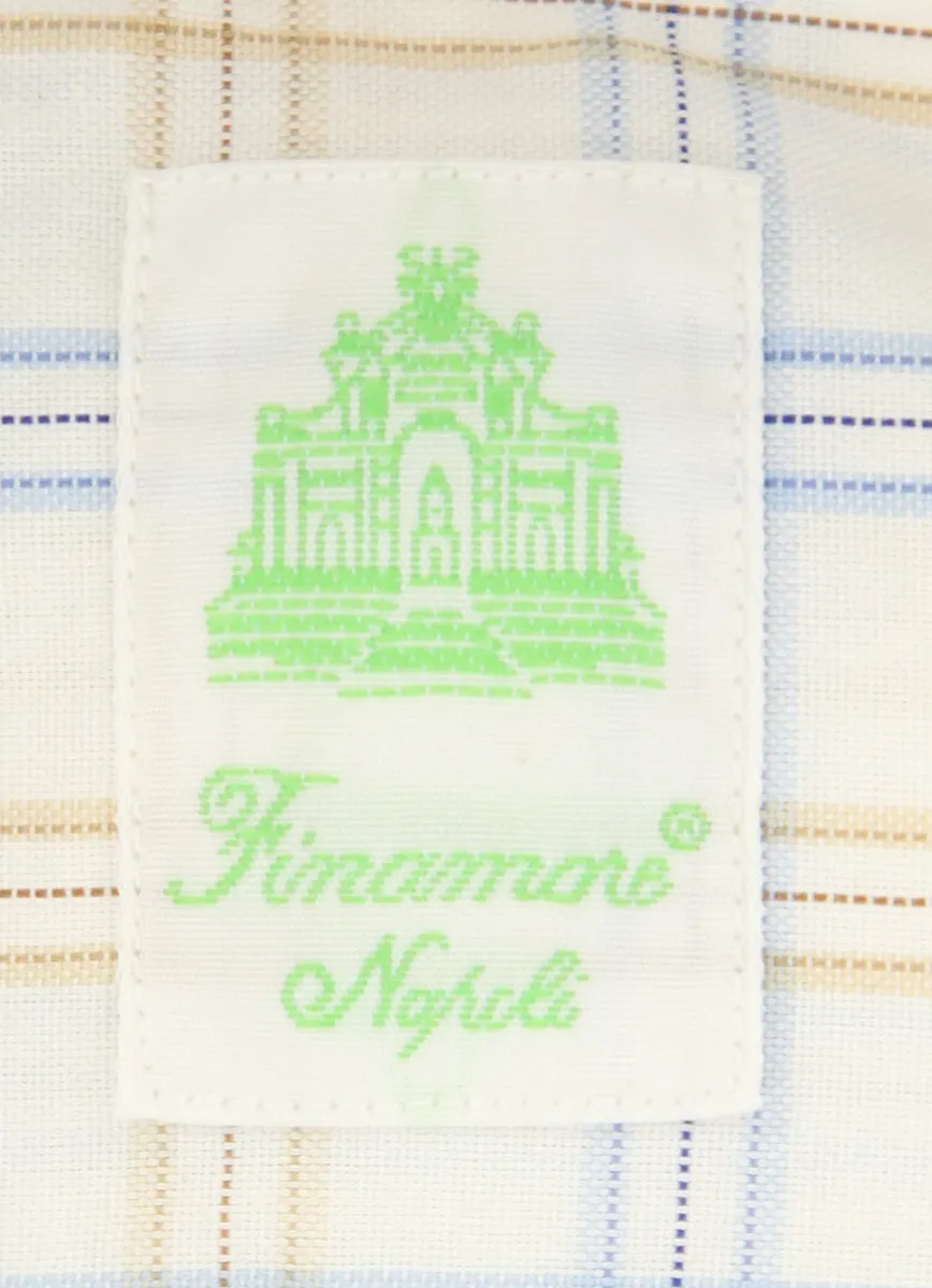 Finamore Napoli Light Blue Shirt - Extra Slim