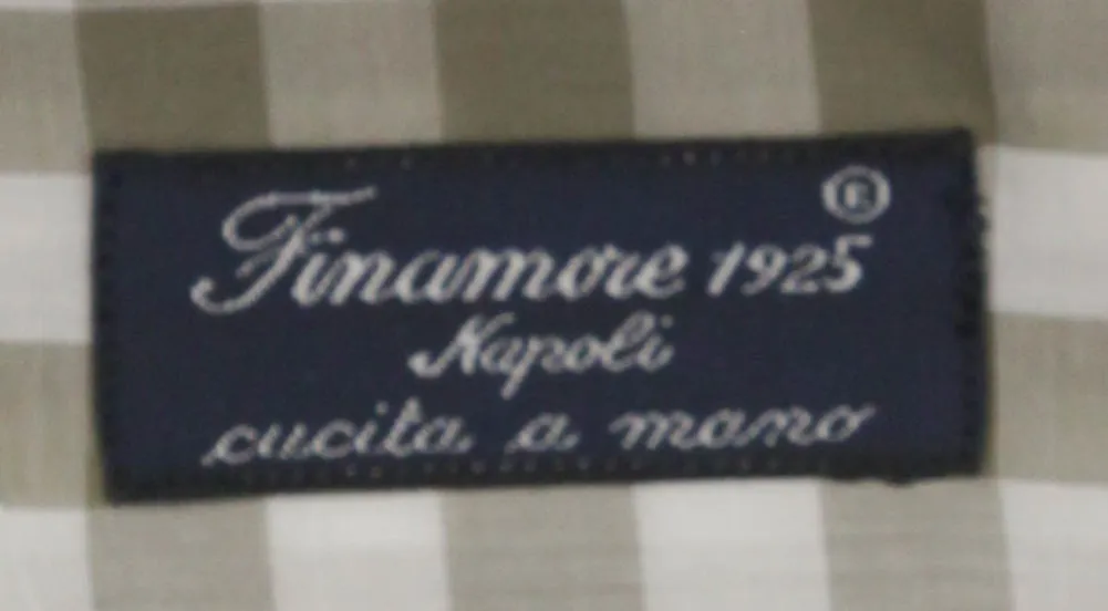 Finamore Napoli Light Brown Shirt - Slim