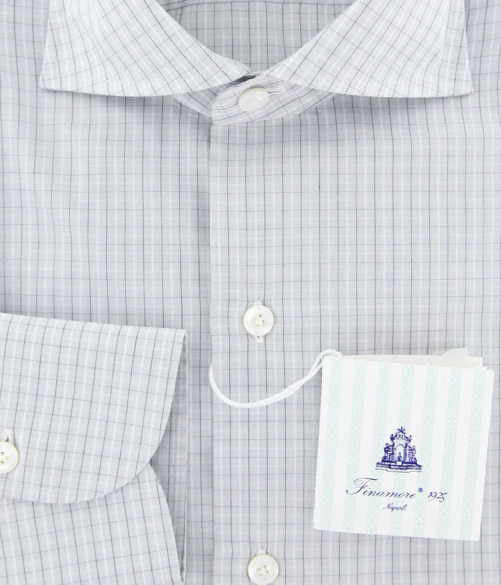 Finamore Napoli Light Gray Shirt - Slim