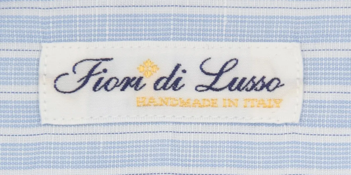 Fiori Di Lusso Light Blue Shirt - Extra Slim