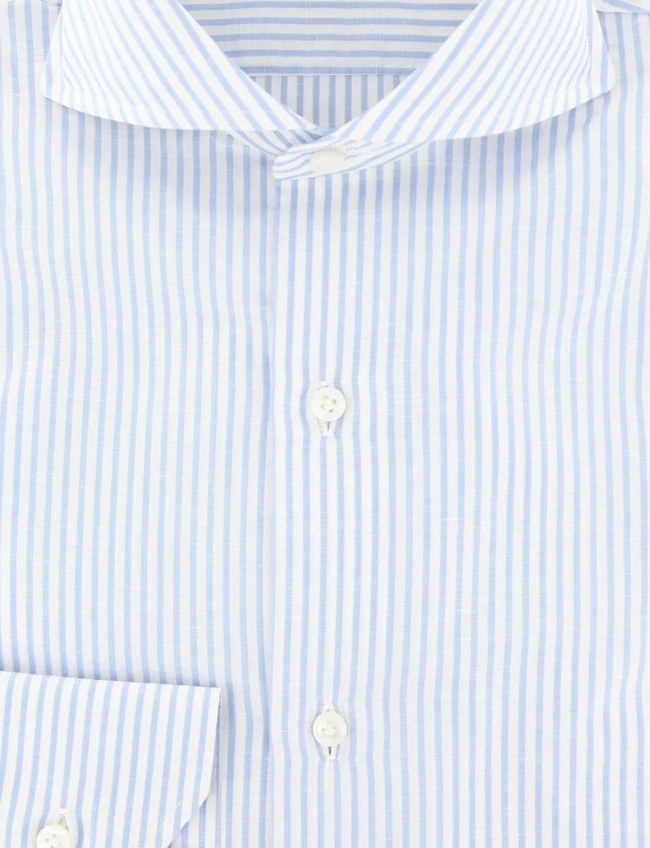 Fiori Di Lusso Light Blue Shirt - Extra Slim