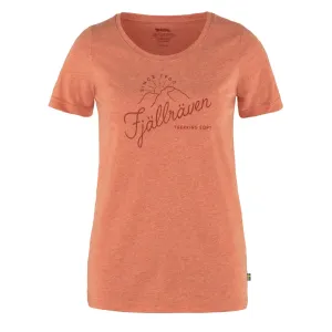 Fjallraven Womens Sunrise T-Shirt Rowan Red / Melange