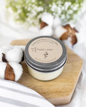 Fresh Linen Soy Candle - 2.6 oz