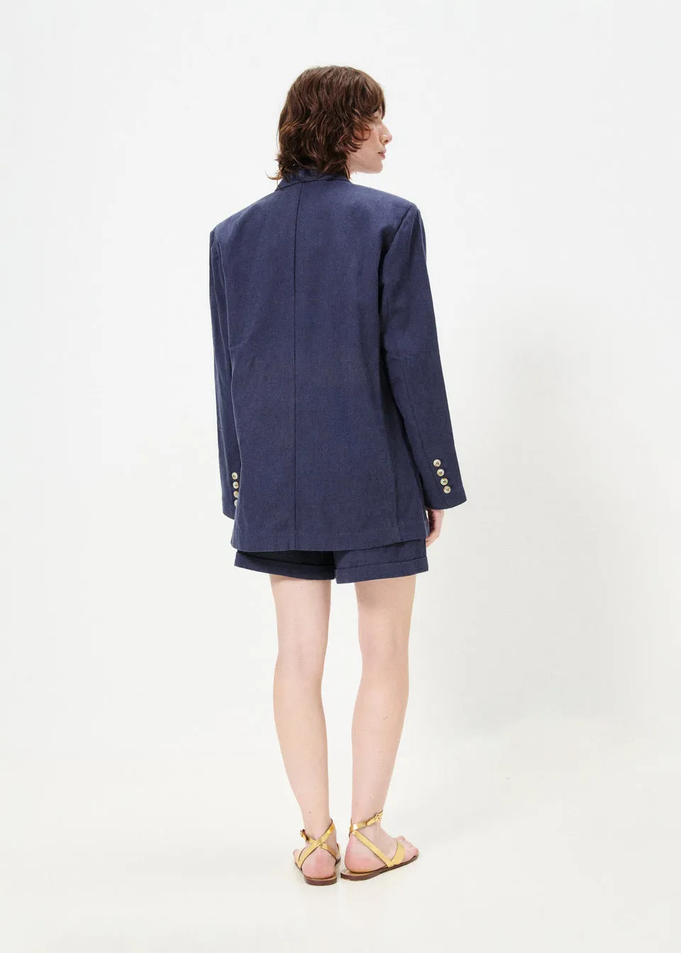 FRNCH Noemie Blazer - Bleumarine