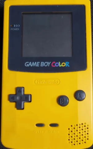 Gameboy Color konsol (gul)